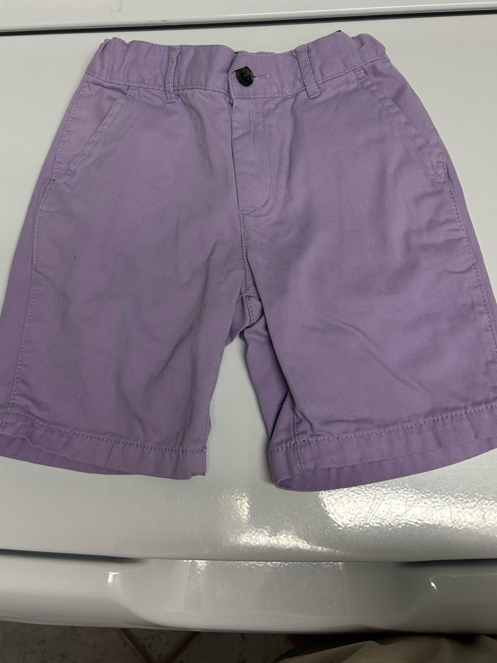 Boys purple shorts - Size 7